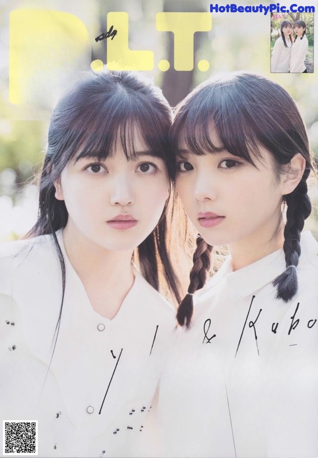 A magazine with two young women on the cover.