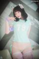 [BLUECAKE] Bambi (밤비): Naughty Cats Pink & Mint RED (145 photos) P92 No.15f365